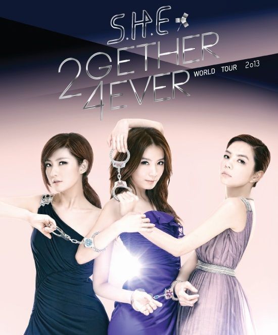 SHE 香港演唱會 2013 官方宣傳海報 Poster