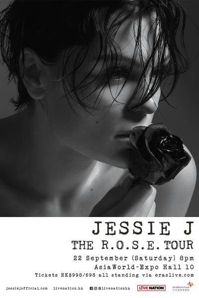 JESSIE J 香港演唱會 2018 宣傳海報 Poster JESSIE J 香港演唱會 2018 官方宣傳海報 Poster