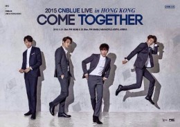 CNBLUE 香港演唱會 2015 門票價錢座位表及公開發售時間